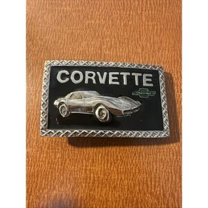 Corvette Sports Car Automobile‎ Vintage Belt Buckle